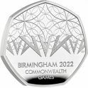50 Pence 2022, Sp# H105, United Kingdom (Great Britain), Elizabeth II, Birmingham 2022 Commonwealth Games