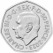 50 Pence 2023, United Kingdom (Great Britain), Charles III, The Snowman