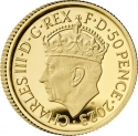 50 Pence 2023, United Kingdom (Great Britain), Charles III, Coronation of Charles III