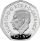 50 Pence 2025, United Kingdom (Great Britain), Charles III, 80th Anniversary of WWII Victory