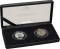 50 Pence 2025, United Kingdom (Great Britain), Charles III, 80th Anniversary of WWII Victory, 2 coin set, incl. 1945 George VI Florin