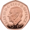 50 Pence 2025, United Kingdom (Great Britain), Charles III, 80th Anniversary of WWII Victory