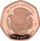 50 Pence 2025, United Kingdom (Great Britain), Charles III, 80th Anniversary of WWII Victory, ‘80’ privy mark: struck on 8 May 2025