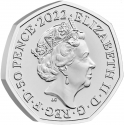 50 Pence 2022, Sp# H108, United Kingdom (Great Britain), Elizabeth II, Innovation in Science, Alan Turing