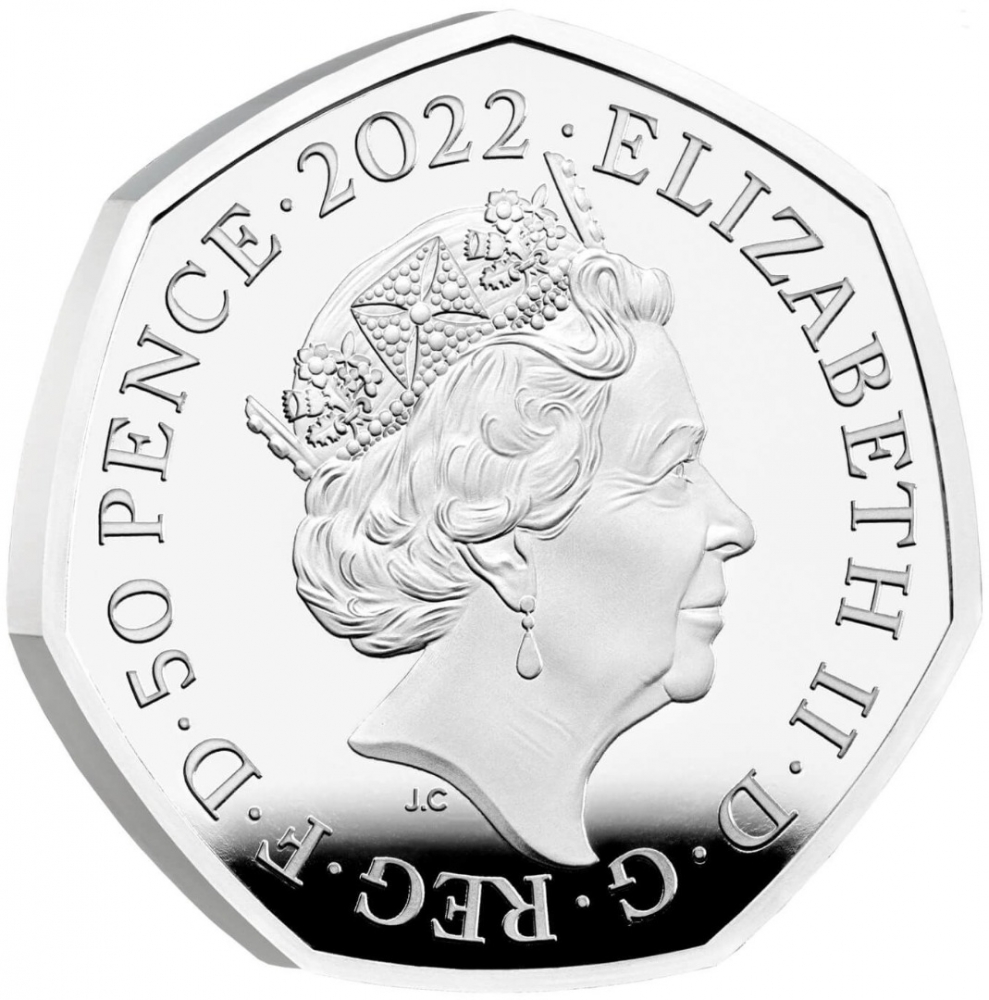 50 Pence 2022, United Kingdom (Great Britain), Elizabeth II, Innovators in Science, Alan Turing