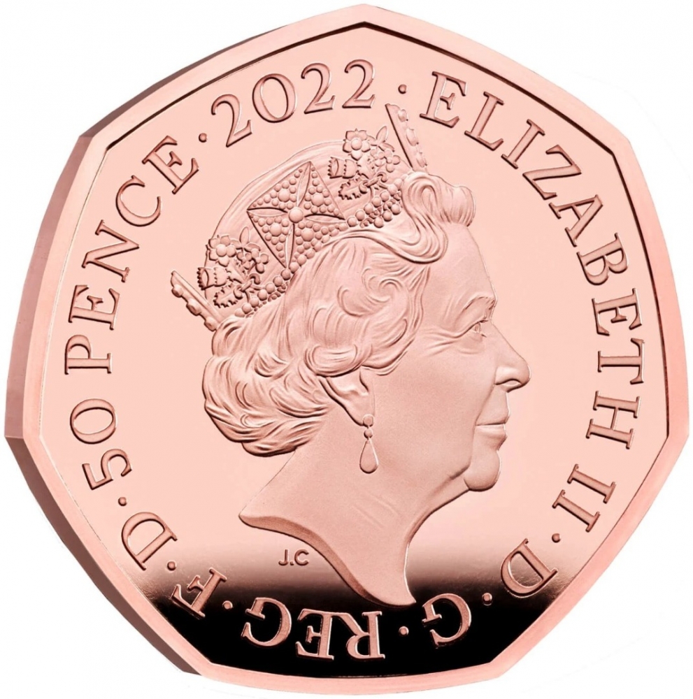 50 Pence 2022, United Kingdom (Great Britain), Elizabeth II, Innovators in Science, Alan Turing