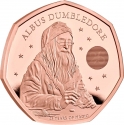 50 Pence 2023, United Kingdom (Great Britain), Charles III, 25th Anniversary of Harry Potter Magic, Albus Dumbledore