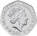 50 Pence 2020, Sp# H81, United Kingdom (Great Britain), Elizabeth II, Brexit