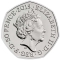 50 Pence 2019, Sp# H66, United Kingdom (Great Britain), Elizabeth II, Celebrating 50 Years of the 50p, British Culture, Kew Gardens