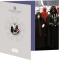 50 Pence 2023, United Kingdom (Great Britain), Charles III, 40th Anniversary of the Star Wars, Darth Vader and Emperor Palpatine, Fold-out packaging