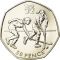 50 Pence 2011, KM# 1171, United Kingdom (Great Britain), Elizabeth II, London 2012 Summer Olympics, Field Hockey