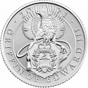 50 Pence 2021, Sp# QBCSA1, United Kingdom (Great Britain), Elizabeth II, Queen's Beasts, Griffin of Edward III