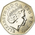 50 Pence 2011, KM# 1192, United Kingdom (Great Britain), Elizabeth II, London 2012 Summer Olympics, Handball