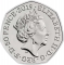 50 Pence 2019, Sp# H75, United Kingdom (Great Britain), Elizabeth II, 60th Anniversary of Paddington Bear, Paddington at the Tower of London