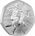 50 Pence 2024, United Kingdom (Great Britain), Charles III, Team GB, Paris 2024 Summer Olympics and Paralympic