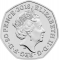 50 Pence 2018, KM# 1559, United Kingdom (Great Britain), Elizabeth II, The Snowman, 40th Anniversary