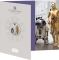 50 Pence 2023, United Kingdom (Great Britain), Charles III, 40th Anniversary of the Star Wars, R2-D2 and C-3PO, Fold-out packaging