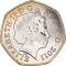 50 Pence 2011, KM# 1172, United Kingdom (Great Britain), Elizabeth II, London 2012 Summer Olympics, Rowing