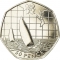 50 Pence 2011, KM# 1178, United Kingdom (Great Britain), Elizabeth II, London 2012 Summer Olympics, Sailing
