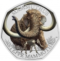 50 Pence 2024, United Kingdom (Great Britain), Charles III, Ice Age Giants, Steppe Mammoth