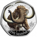 50 Pence 2024, United Kingdom (Great Britain), Charles III, Ice Age Giants, Steppe Mammoth