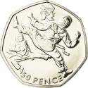 50 Pence 2011, KM# 1185, United Kingdom (Great Britain), Elizabeth II, London 2012 Summer Olympics, Taekwondo