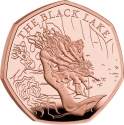 50 Pence 2024, United Kingdom (Great Britain), Charles III, 25th Anniversary of Harry Potter Magic, The Black Lake