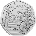 50 Pence 2024, United Kingdom (Great Britain), Charles III, 20th Anniversary of The Gruffalo, The Gruffalo’s Child