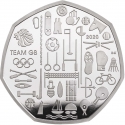 50 Pence 2020, Sp# H80, United Kingdom (Great Britain), Elizabeth II, Team GB, Tokyo 2020 Summer Olympics