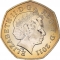 50 Pence 2011, KM# 1186, United Kingdom (Great Britain), Elizabeth II, London 2012 Summer Olympics, Weightlifting