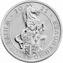 50 Pence 2021, Sp# QBCSA3, United Kingdom (Great Britain), Elizabeth II, Queen's Beasts, White Horse of Hanover