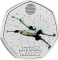 50 Pence 2024, United Kingdom (Great Britain), Charles III, 40th Anniversary of the Star Wars, X-Wing