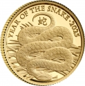 50 Pence 2025, United Kingdom (Great Britain), Charles III, Chinese Zodiac, Year of the Snake
