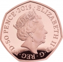 50 Pence 2019, Sp# H72, United Kingdom (Great Britain), Elizabeth II, 20th Anniversary of The Gruffalo, The Gruffalo