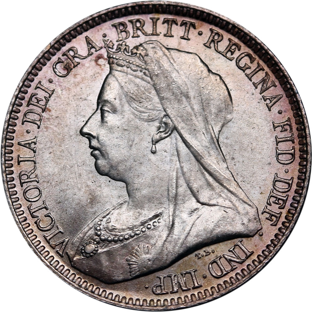 6 Pence 1893-1901, KM# 779, United Kingdom (Great Britain), Victoria
