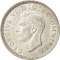6 Pence 1937-1946, KM# 852, United Kingdom (Great Britain), George VI
