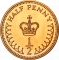 1/2 Penny 1982-1984, KM# 926, United Kingdom (Great Britain), Elizabeth II
