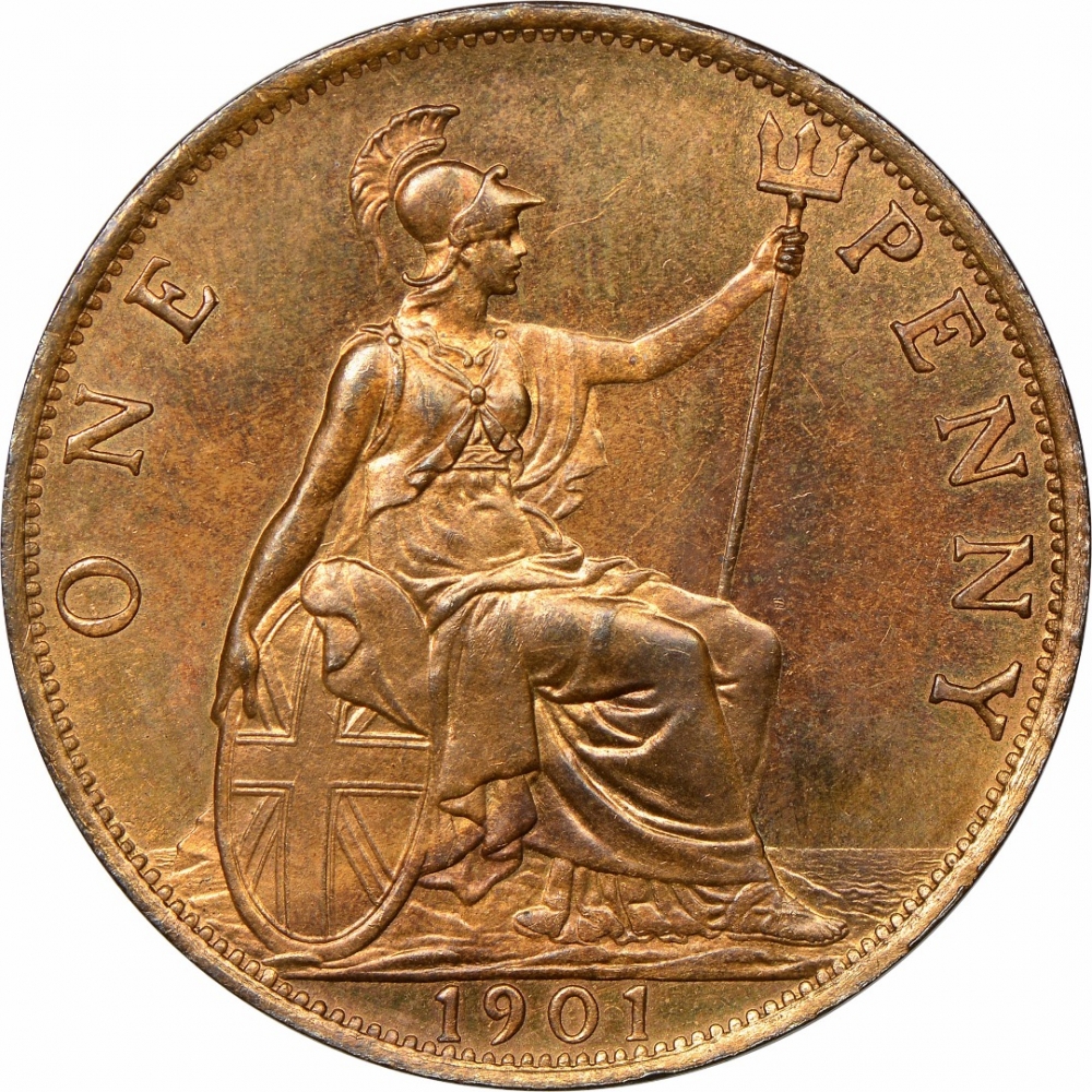 1 Penny United Kingdom Great Britain 1895 1901 KM 790