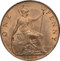 1 Penny 1902-1910, KM# 794, United Kingdom (Great Britain), Edward VII