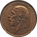 1 Penny 1926-1927, KM# 826, United Kingdom (Great Britain), George V