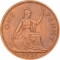 1 Penny 1937-1948, KM# 845, United Kingdom (Great Britain), George VI