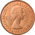 1 Penny 1953, KM# 883, United Kingdom (Great Britain), Elizabeth II
