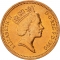1 Penny 1985-1992, KM# 935, United Kingdom (Great Britain), Elizabeth II