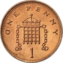 1 Penny 1998-2008, KM# 986, United Kingdom (Great Britain), Elizabeth II