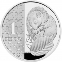 1 Penny 2023, United Kingdom (Great Britain), Charles III