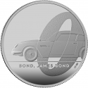 2 Pounds 2020, Sp# JB4, United Kingdom (Great Britain), Elizabeth II, James Bond, Aston Martin DB5