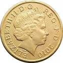1 Pound 2010, KM# 1159, United Kingdom (Great Britain), Elizabeth II, Capital Сities of the United Kingdom, Belfast, Northern Ireland