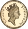 1 Pound 1996, KM# 972, United Kingdom (Great Britain), Elizabeth II, Heraldic Emblems, Celtic Cross