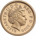 1 Pound 2006-2008, KM# 1059b, United Kingdom (Great Britain), Elizabeth II, Regional Bridges, Egyptian Arch Bridge in Northern Ireland