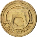 1 Pound 2006, KM# 1059, United Kingdom (Great Britain), Elizabeth II, Regional Bridges, Egyptian Arch Bridge in Northern Ireland